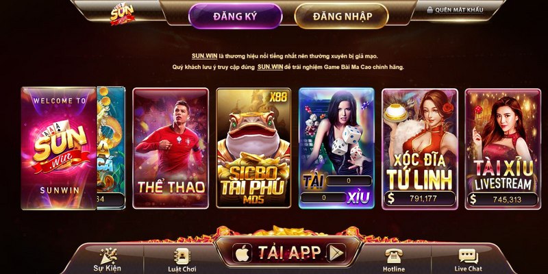 Đa dạng sảnh game đổi thưởng trực tuyến có tại cổng game Đa dạng sảnh game đổi thưởng trực tuyến có tại cổng game